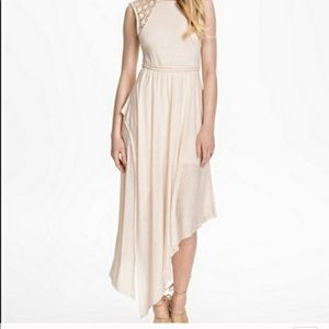 Free People Grecian Braided Back Dress